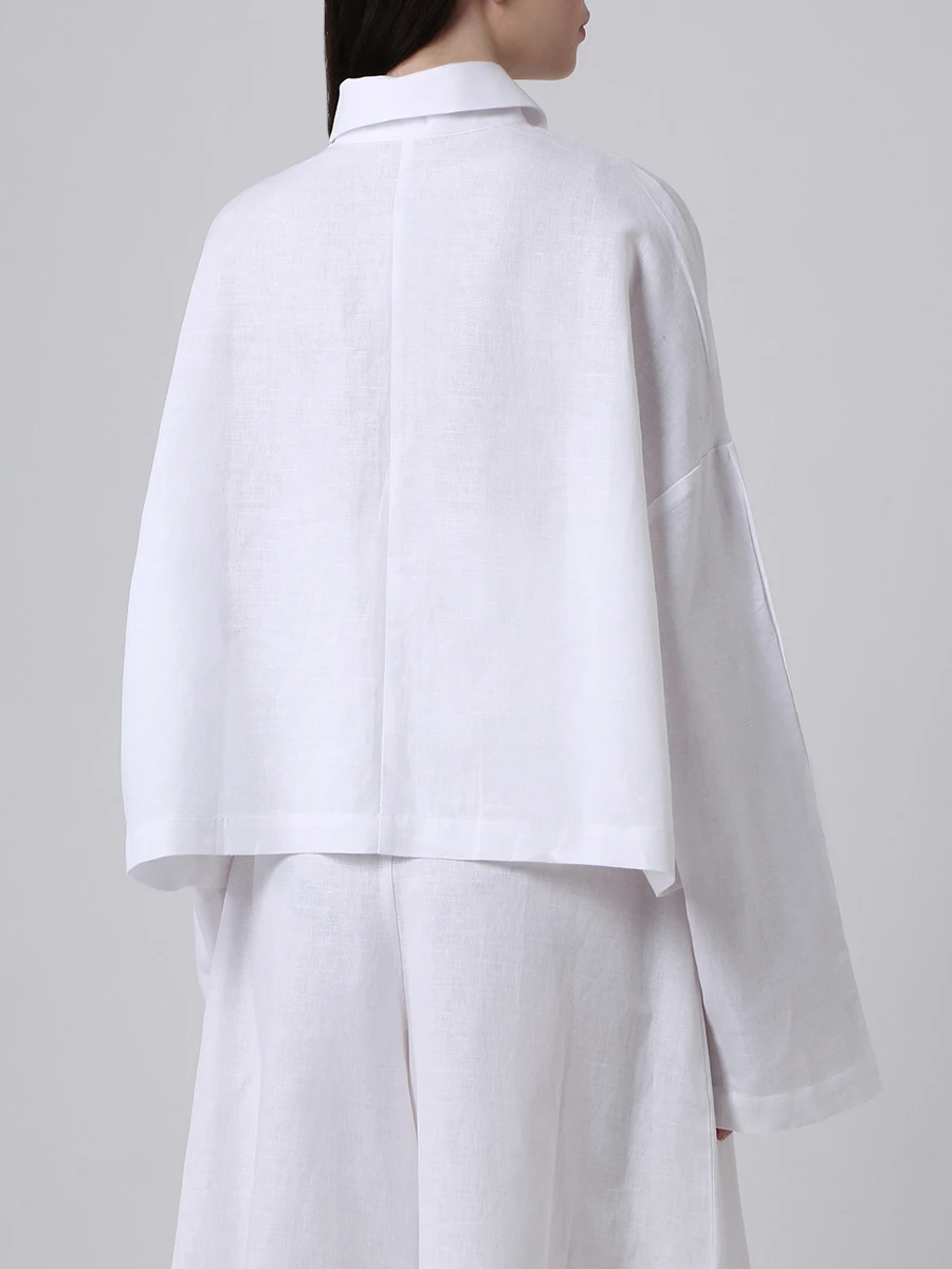 Рубашка однотонная