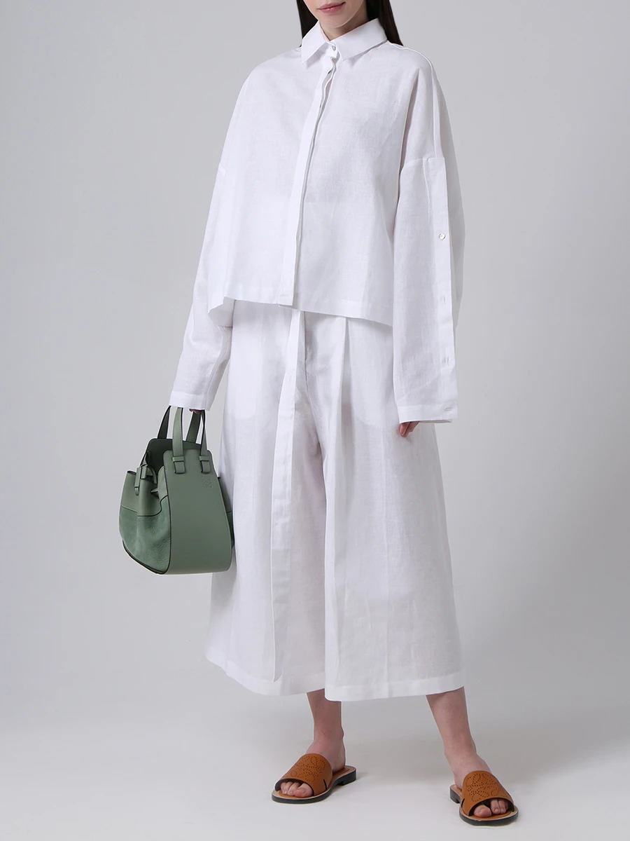 Рубашка однотонная