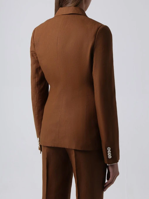 Костюм-тройка льняной KITON