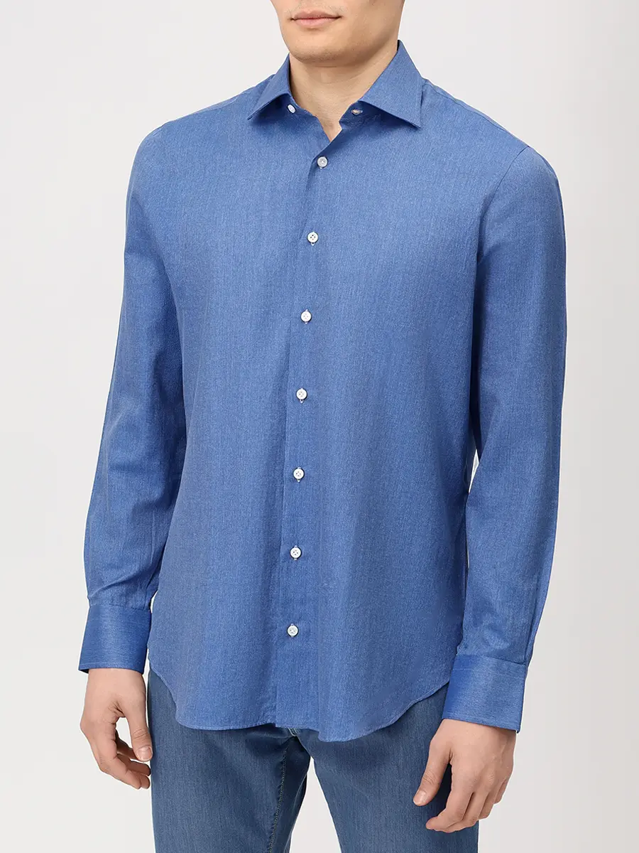 Рубашка Regular Fit хлопковая