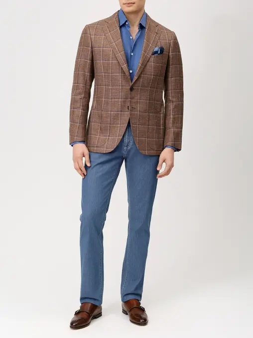 Рубашка Regular Fit хлопковая CESARE ATTOLINI