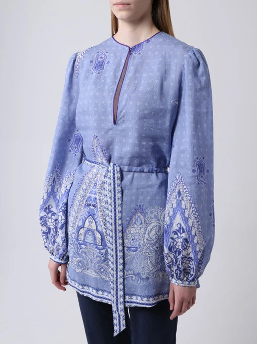 Блуза с принтом ETRO
