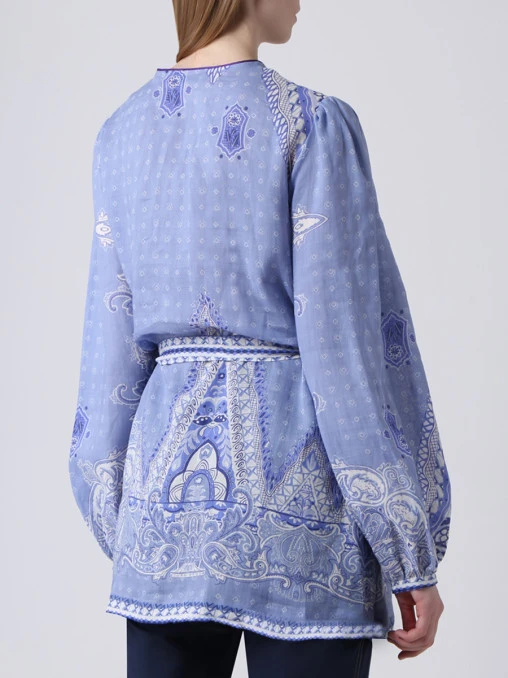 Блуза с принтом ETRO
