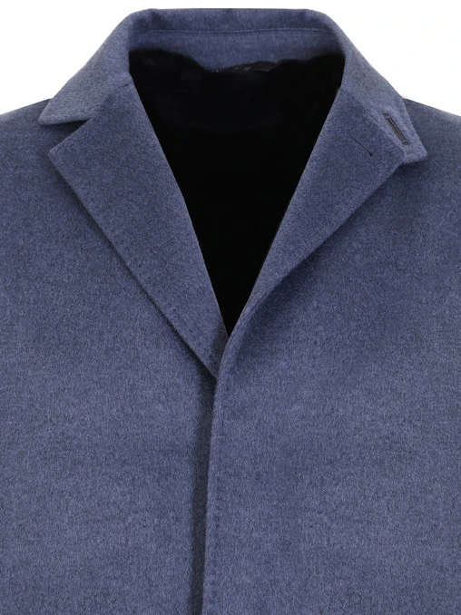 Пальто классическое с мехом нут BRIONI