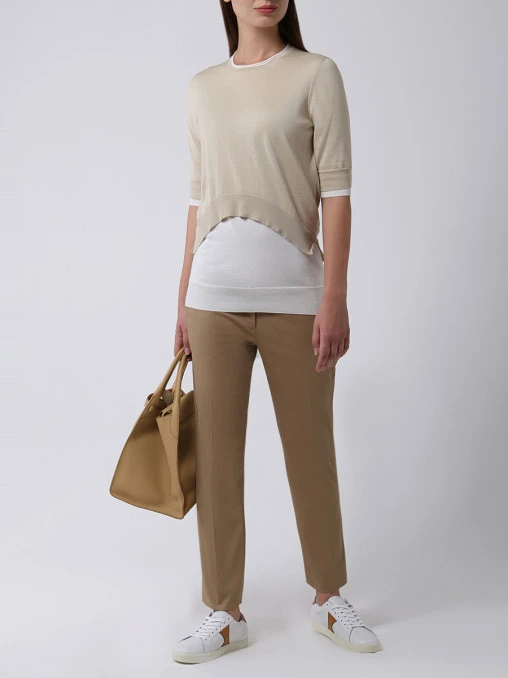 Свитер комбинированный CELINE