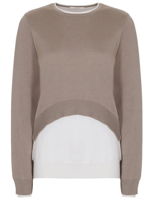 Свитер комбинированный CELINE