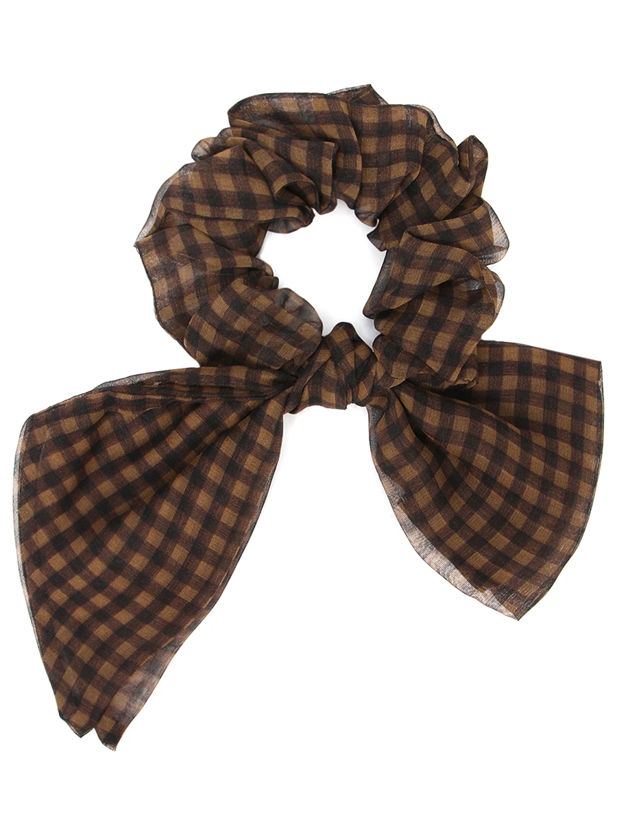 Резинка для волос из шелка