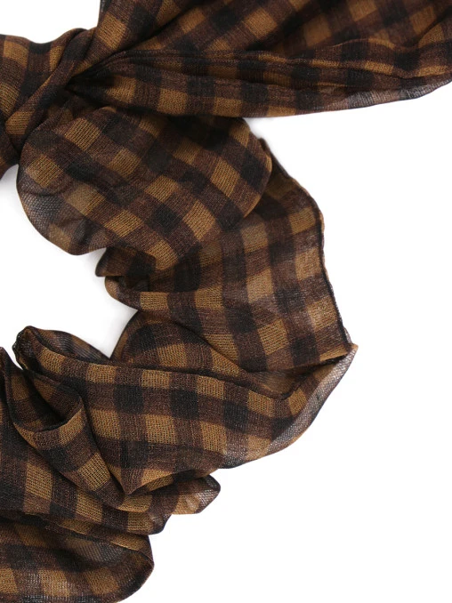 Резинка для волос из шелка FENDI