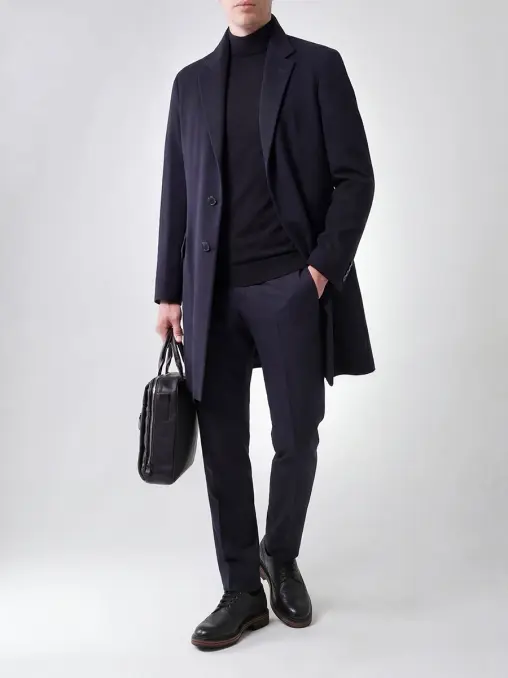 Пальто с меховой отделкой LORO PIANA