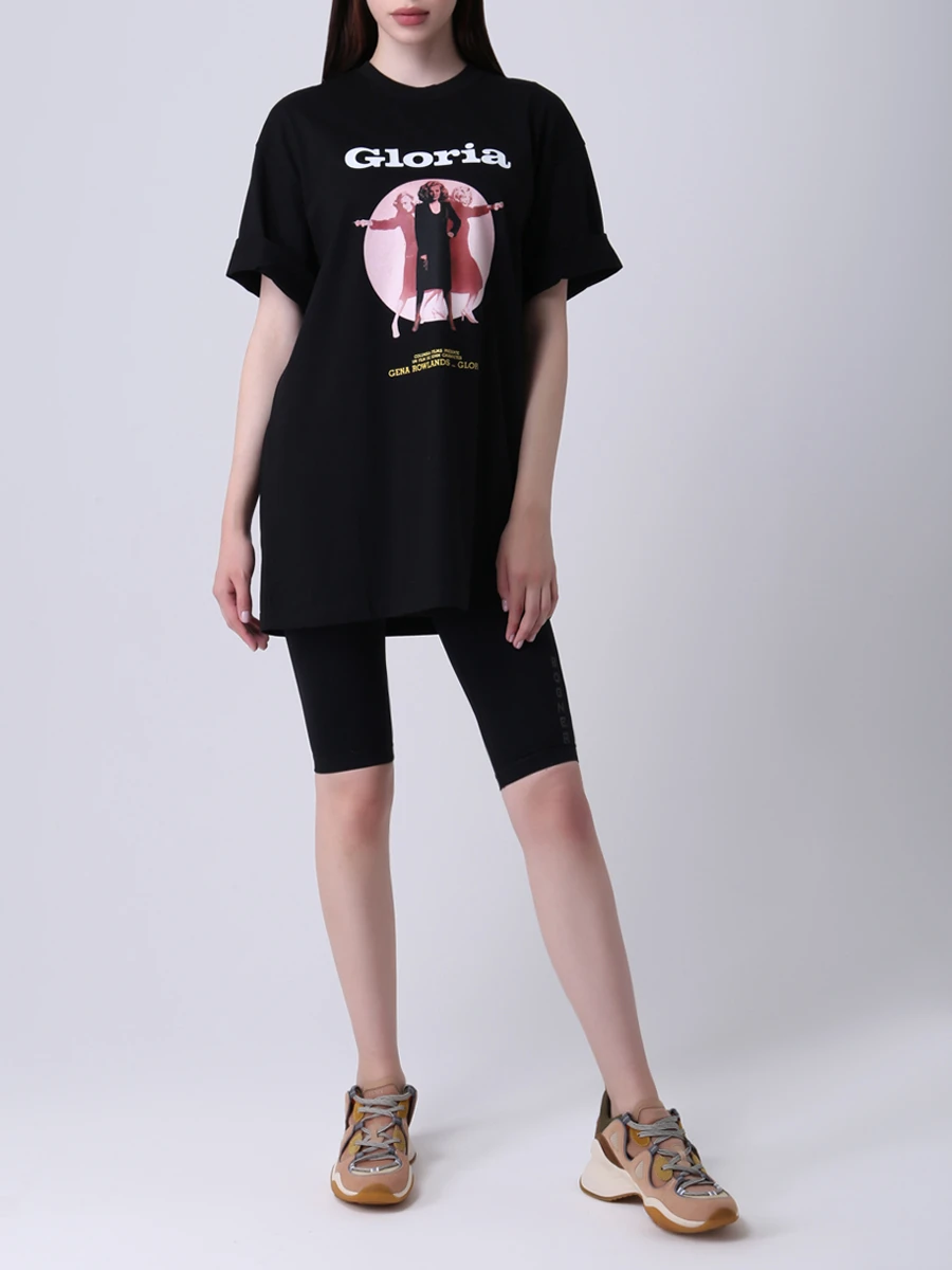 Футболка хлопковая с принтом