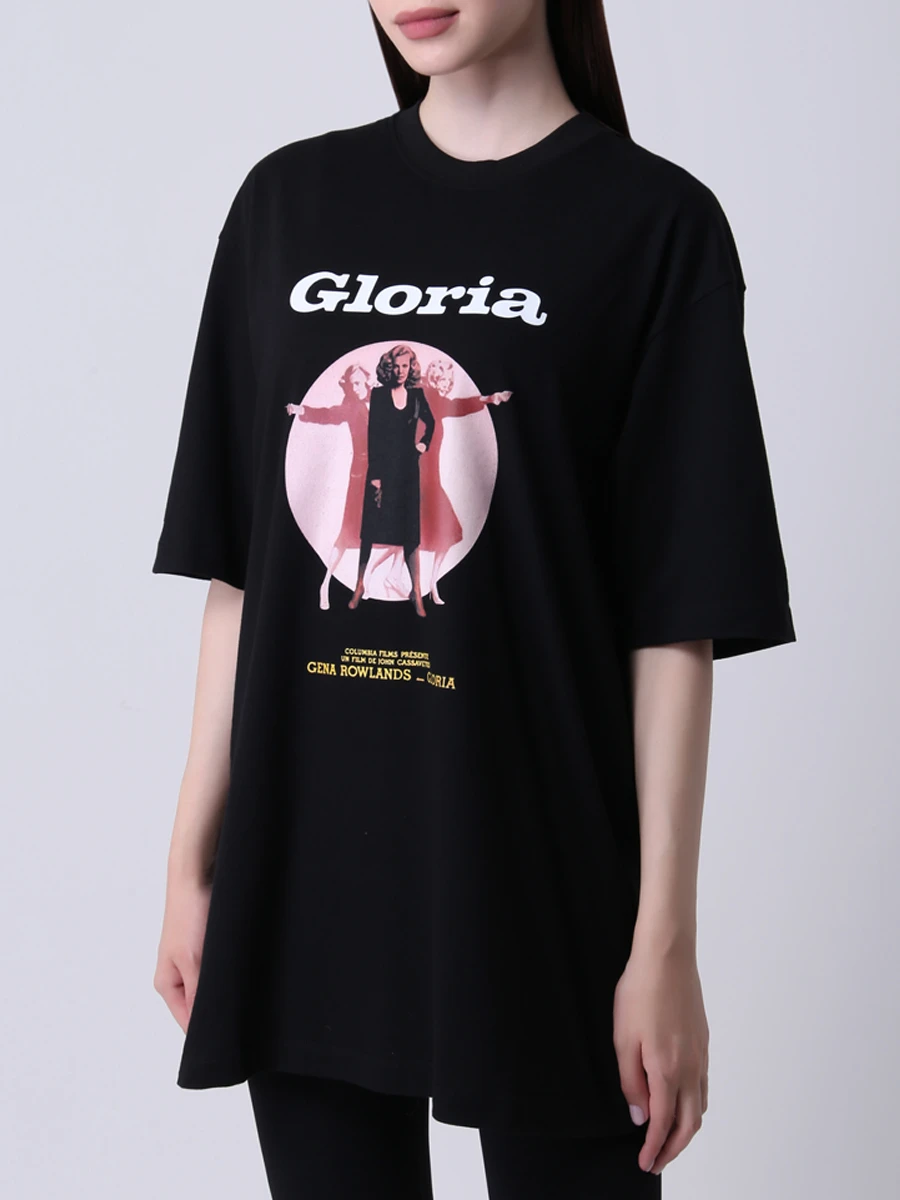 Футболка хлопковая с принтом