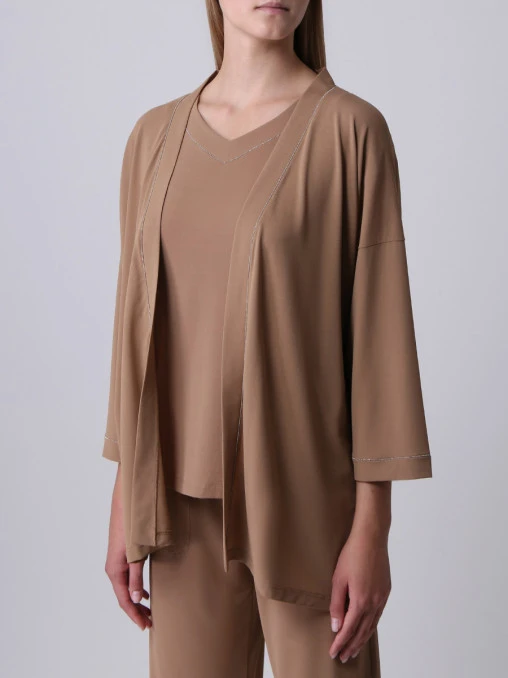 Кардиган однотонный LE TRICOT PERUGIA