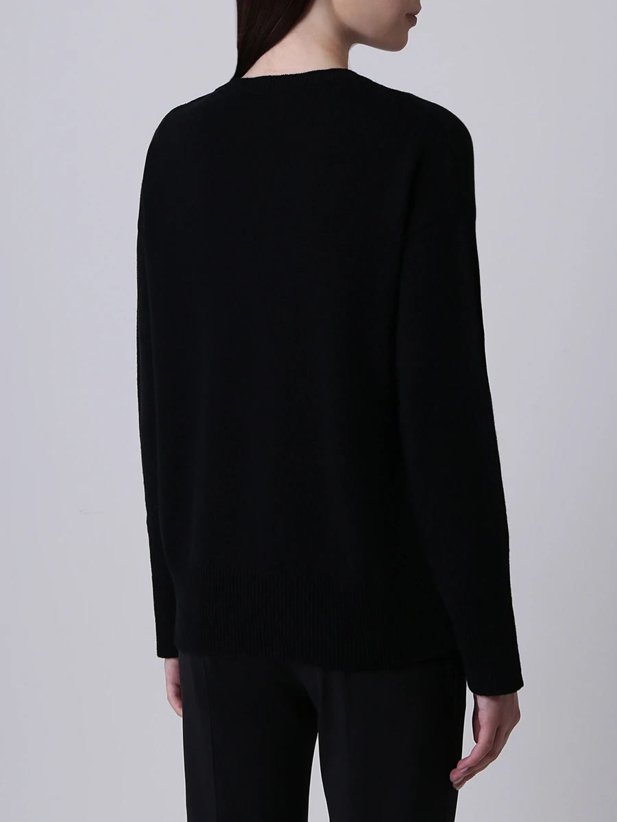 Свитер кашемировый с принтом