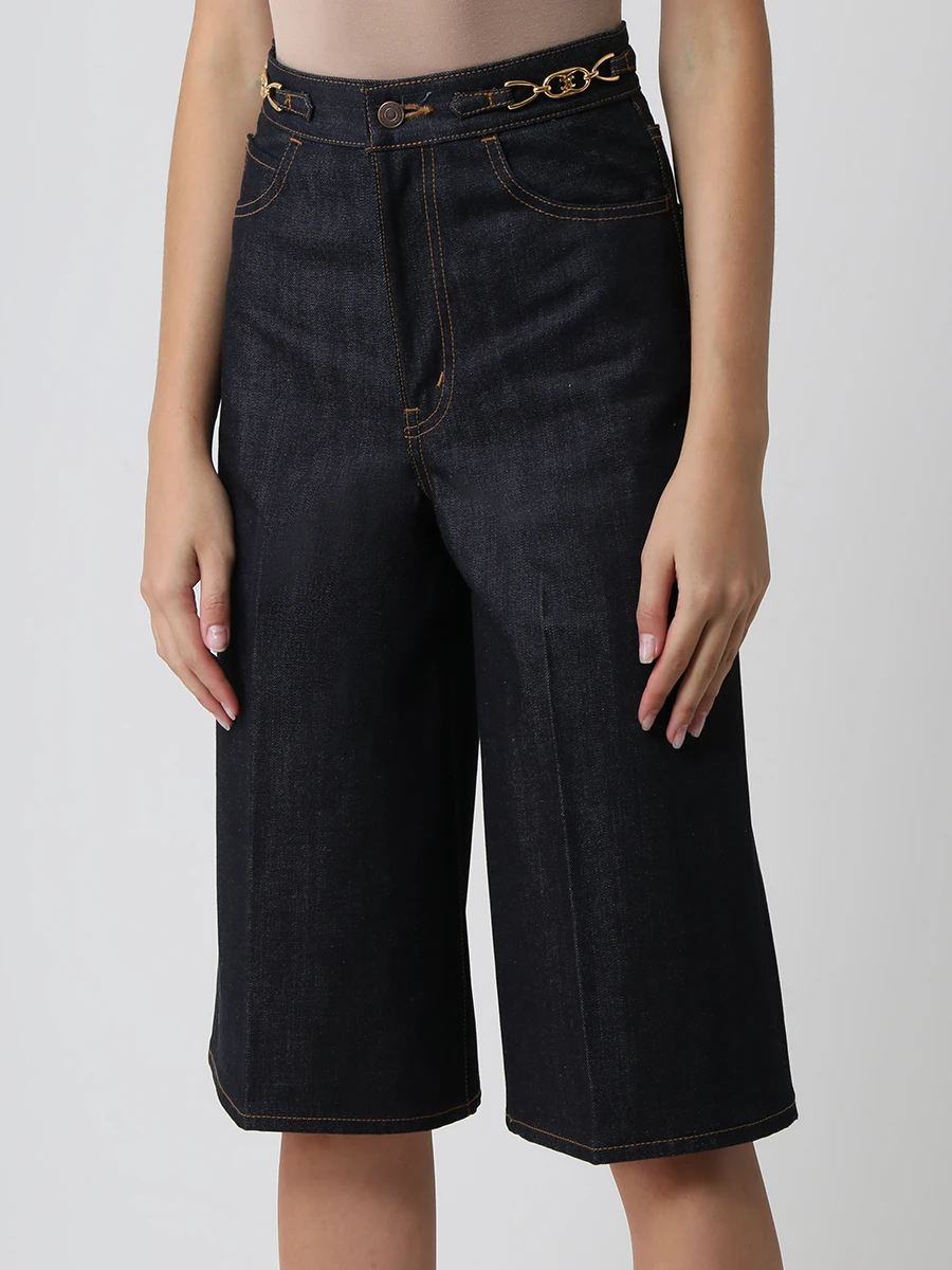 Бермуды джинсовые