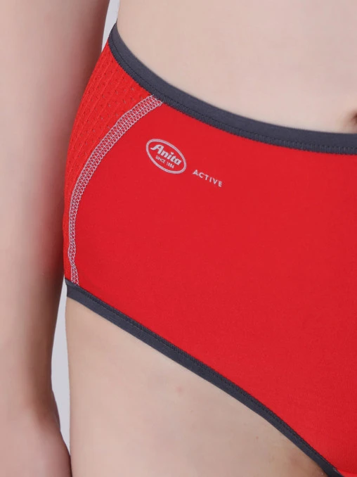 Трусы-слип спортивные Active Red ANITA