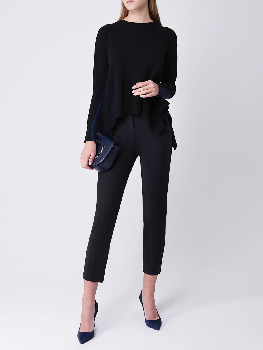 Свитер комбинированный