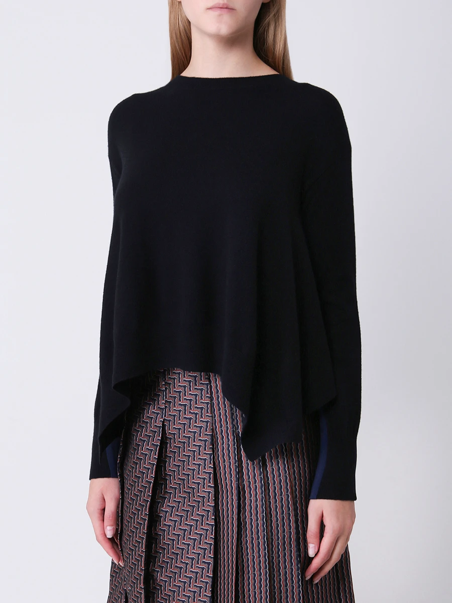 Свитер комбинированный