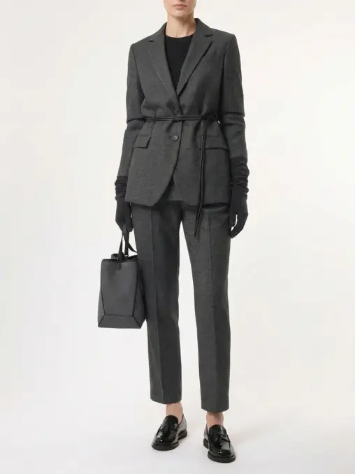 Брюки шерстяные укороченные BRUNELLO CUCINELLI