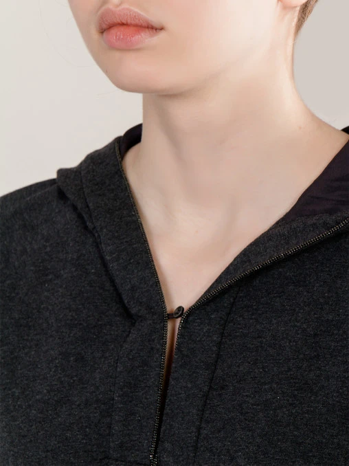 Толстовка с коротким рукавом BRUNELLO CUCINELLI