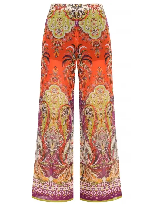 Брюки шелковые ETRO