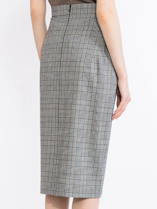 Юбка в клетку ERMANNO SCERVINO