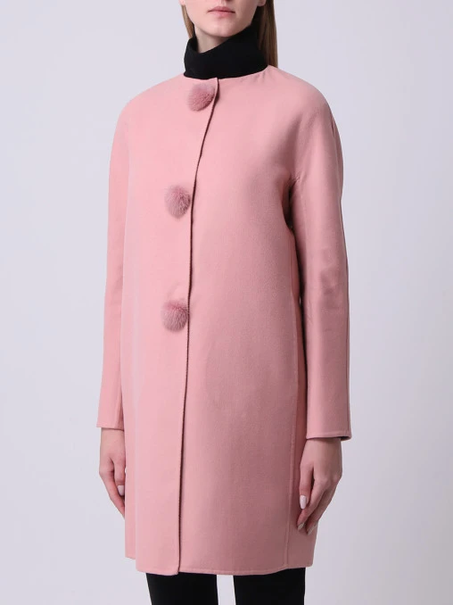 Пальто шерстяное ERMANNO SCERVINO