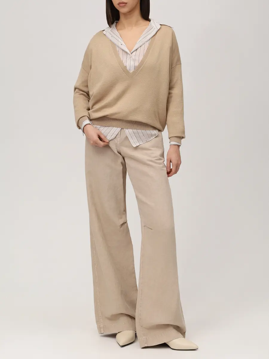 Пуловер кашемировый