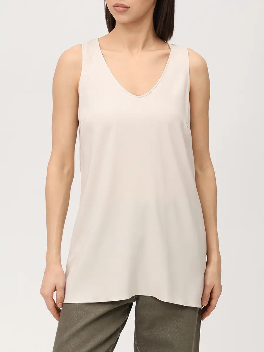 Майка шелковая