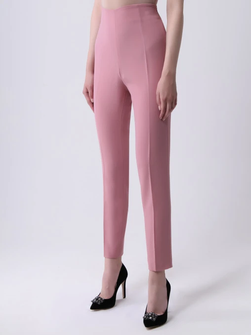 Брюки с завышенной талией ERMANNO SCERVINO