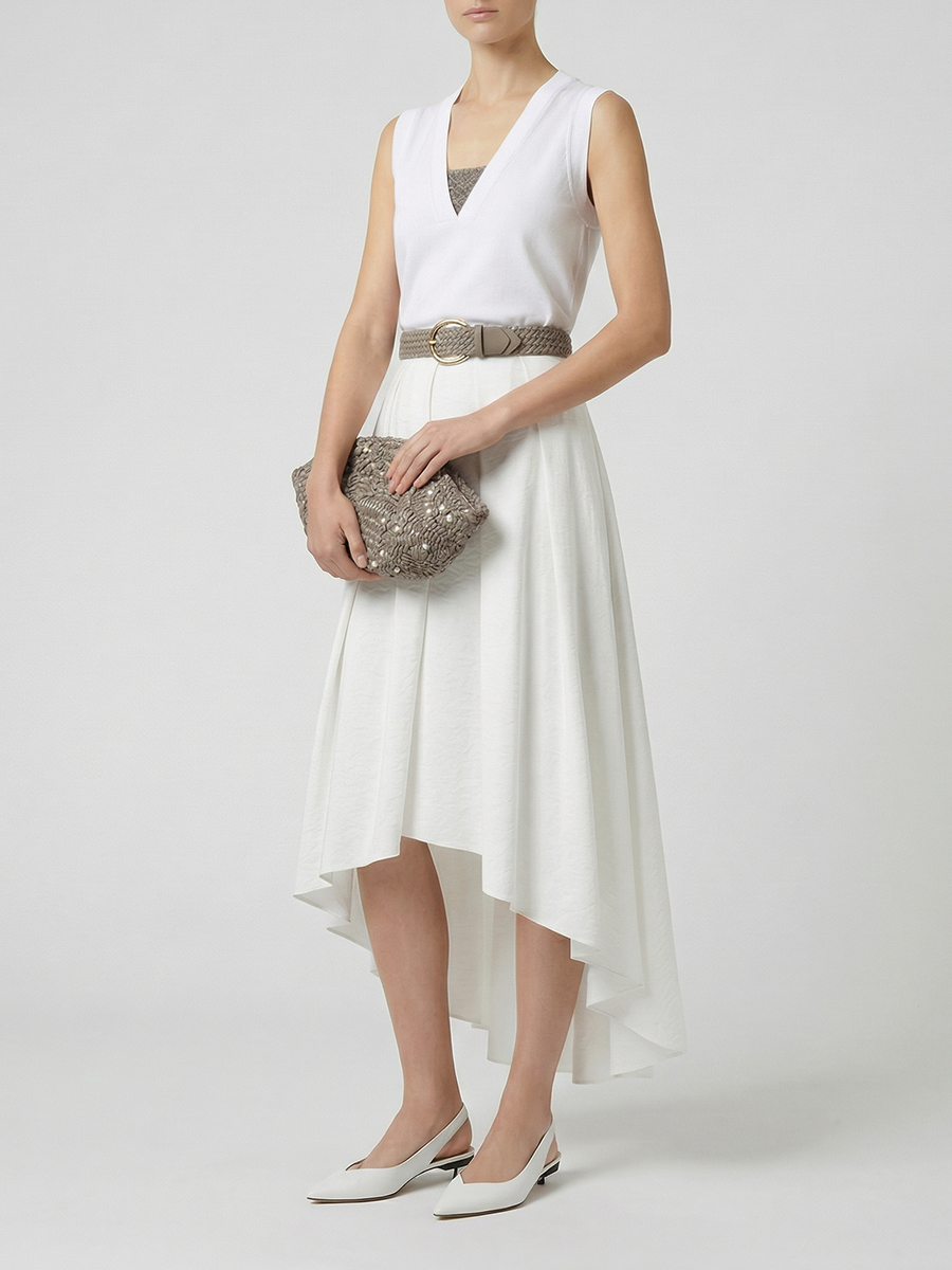 Юбка хлопковая