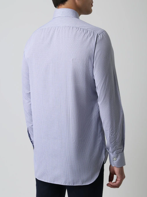 Рубашка Regular Fit в клетку KITON