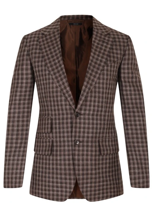 Костюм из шерсти и шелка TOM FORD