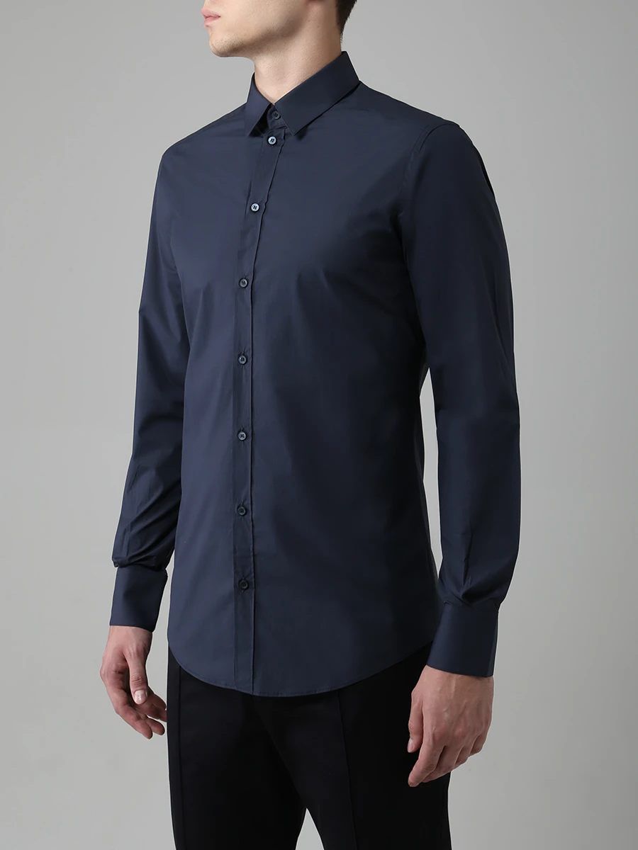 Рубашка Slim Fit хлопковая