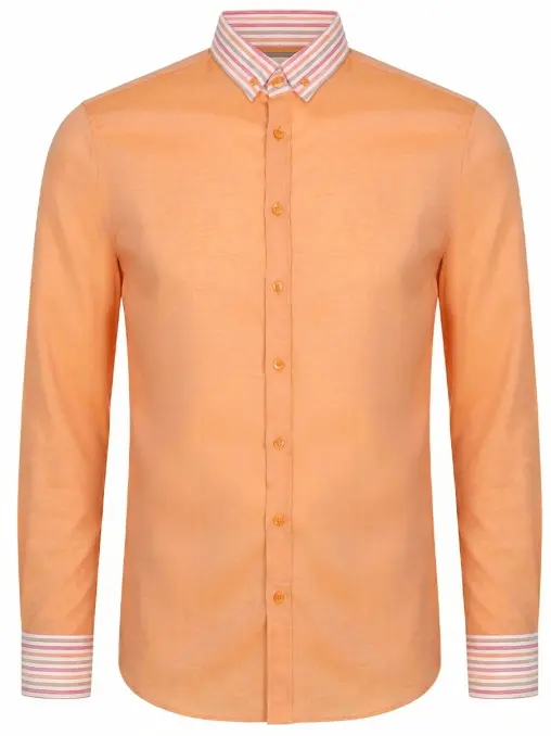 Рубашка Slim Fit хлопковая ETRO