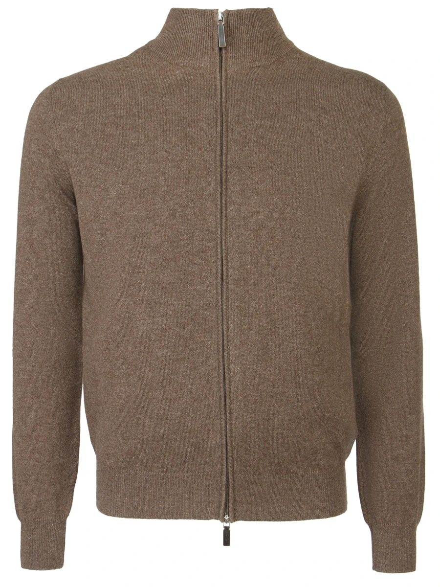 Кардиган кашемировый на молнии