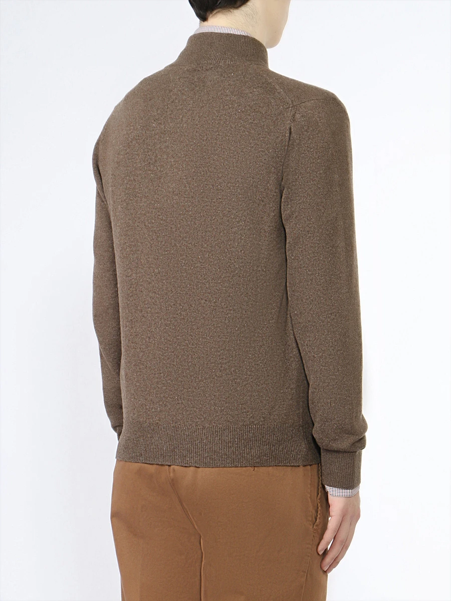 Кардиган кашемировый на молнии