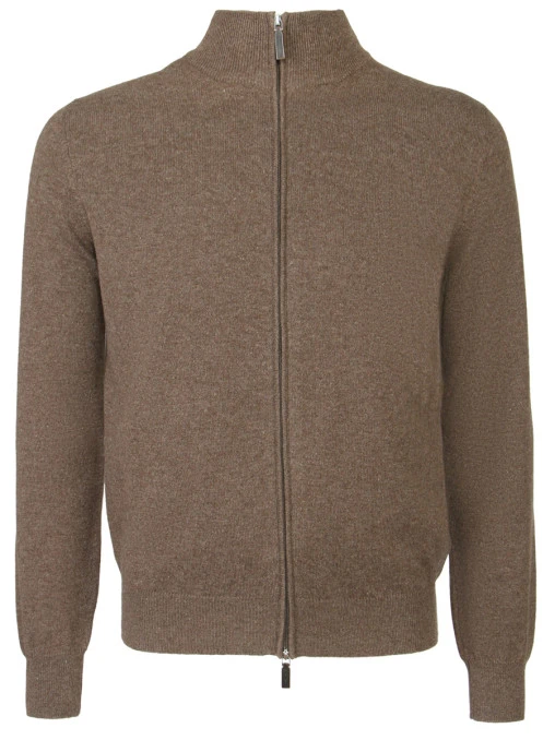 Кардиган кашемировый на молнии COLOMBO
