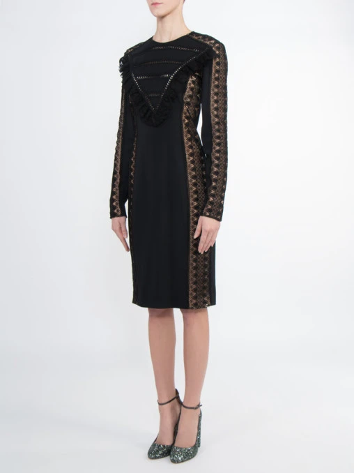 Платье с кружевной отделкой STELLA MCCARTNEY
