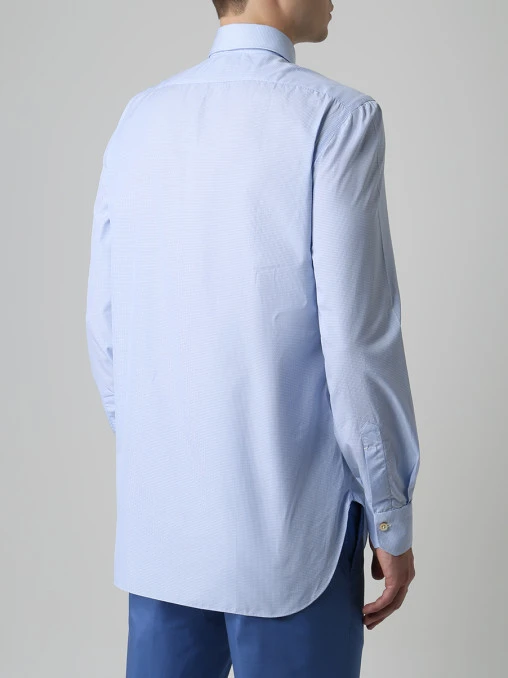 Рубашка Regular Fit в клетку KITON
