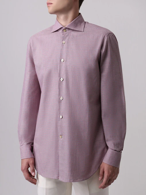 Рубашка Regular Fit хлопковая KITON