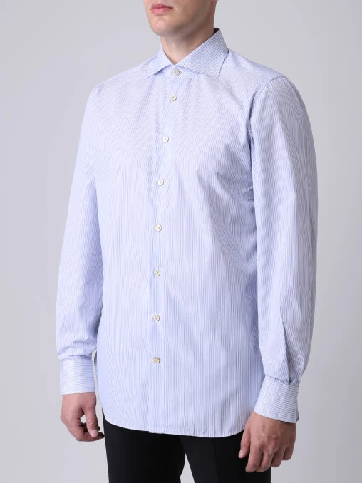 Рубашка Regular Fit в полоску KITON