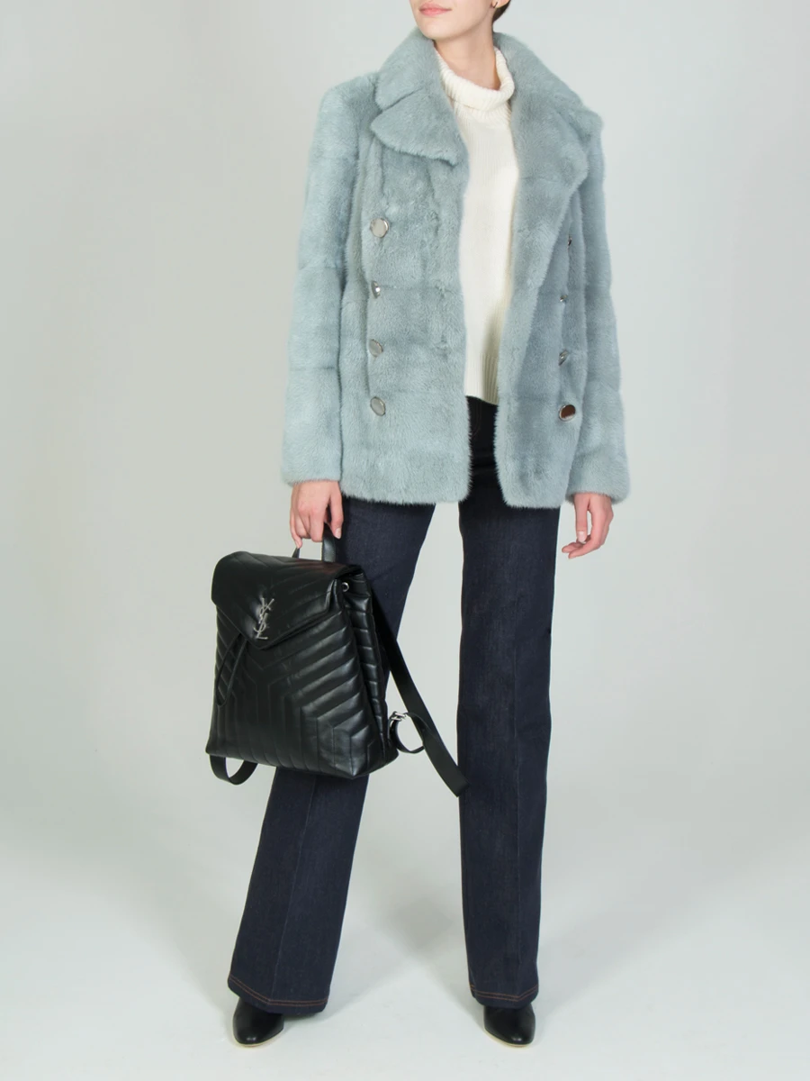 Полушубок из меха норки