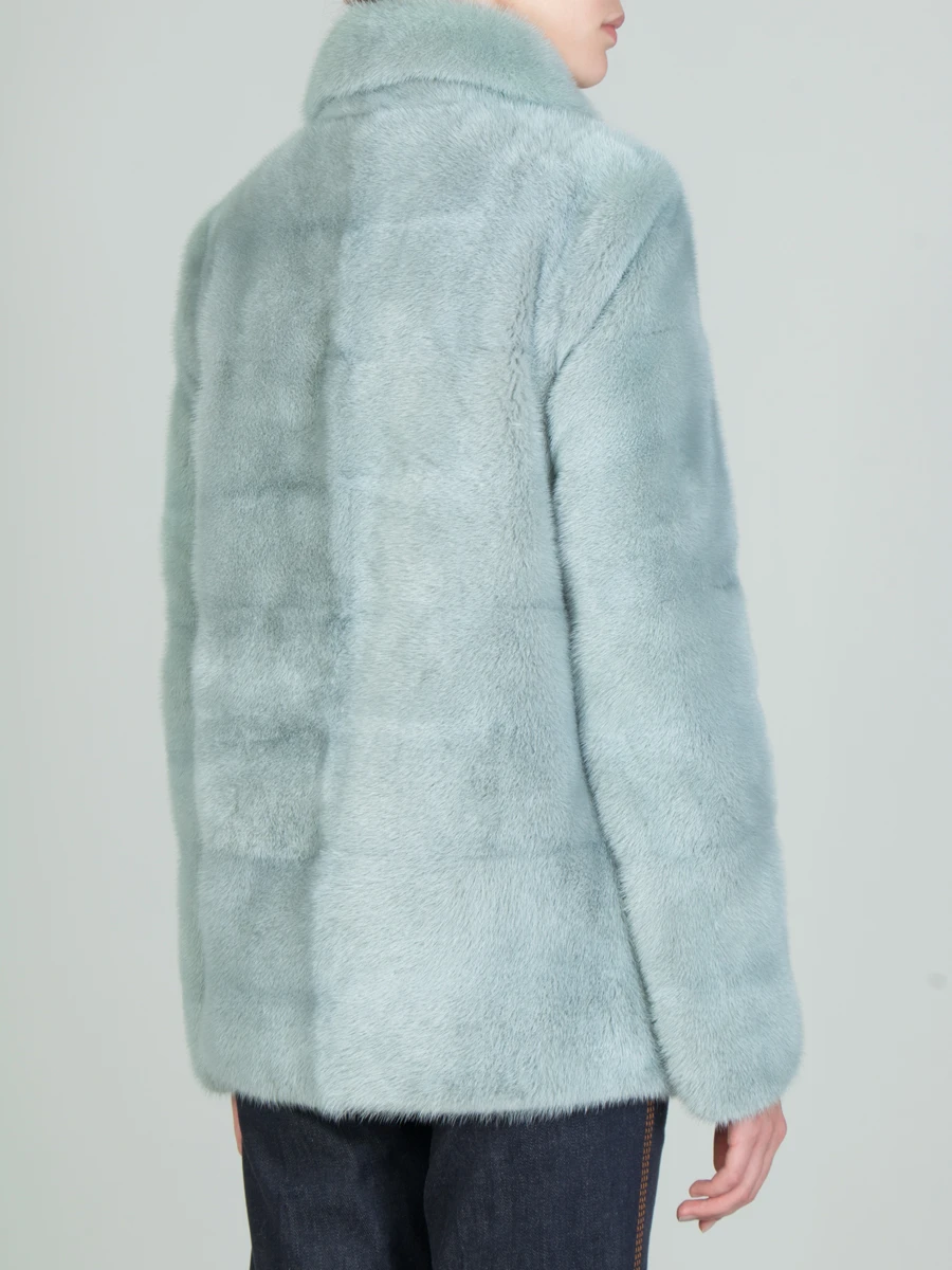 Полушубок из меха норки