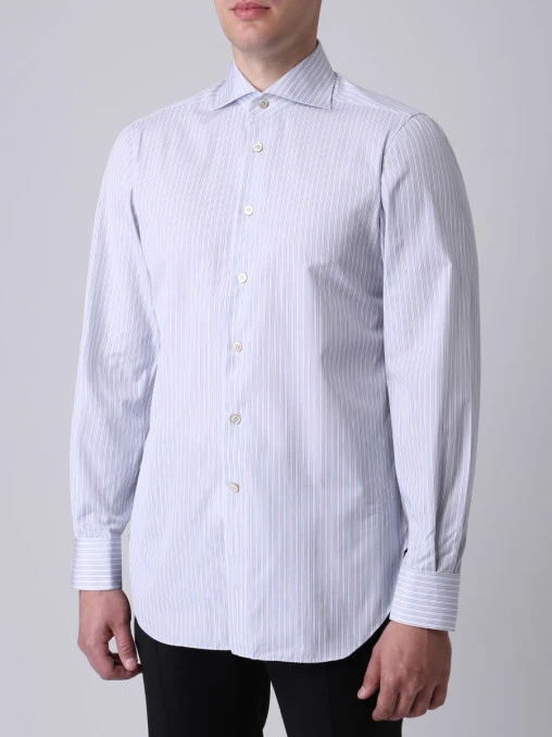 Рубашка Regular Fit в полоску KITON