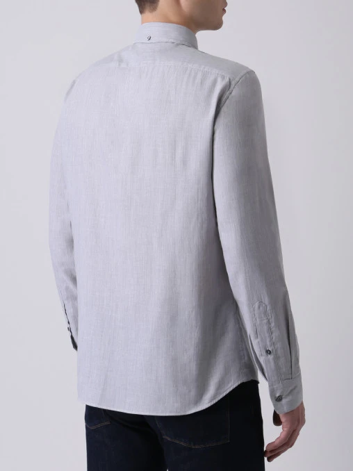 Рубашка Leisure Fit хлопковая BRUNELLO CUCINELLI