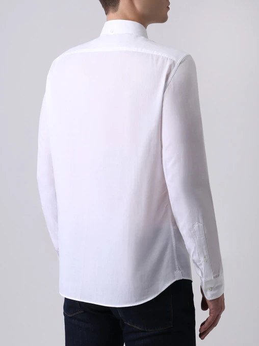 Рубашка Leisure Fit хлопковая BRUNELLO CUCINELLI
