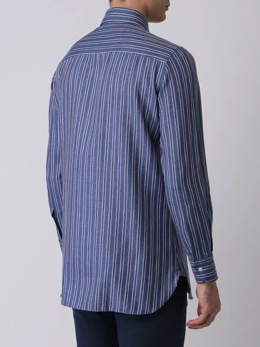 Рубашка Regular Fit в полоску STILE LATINO