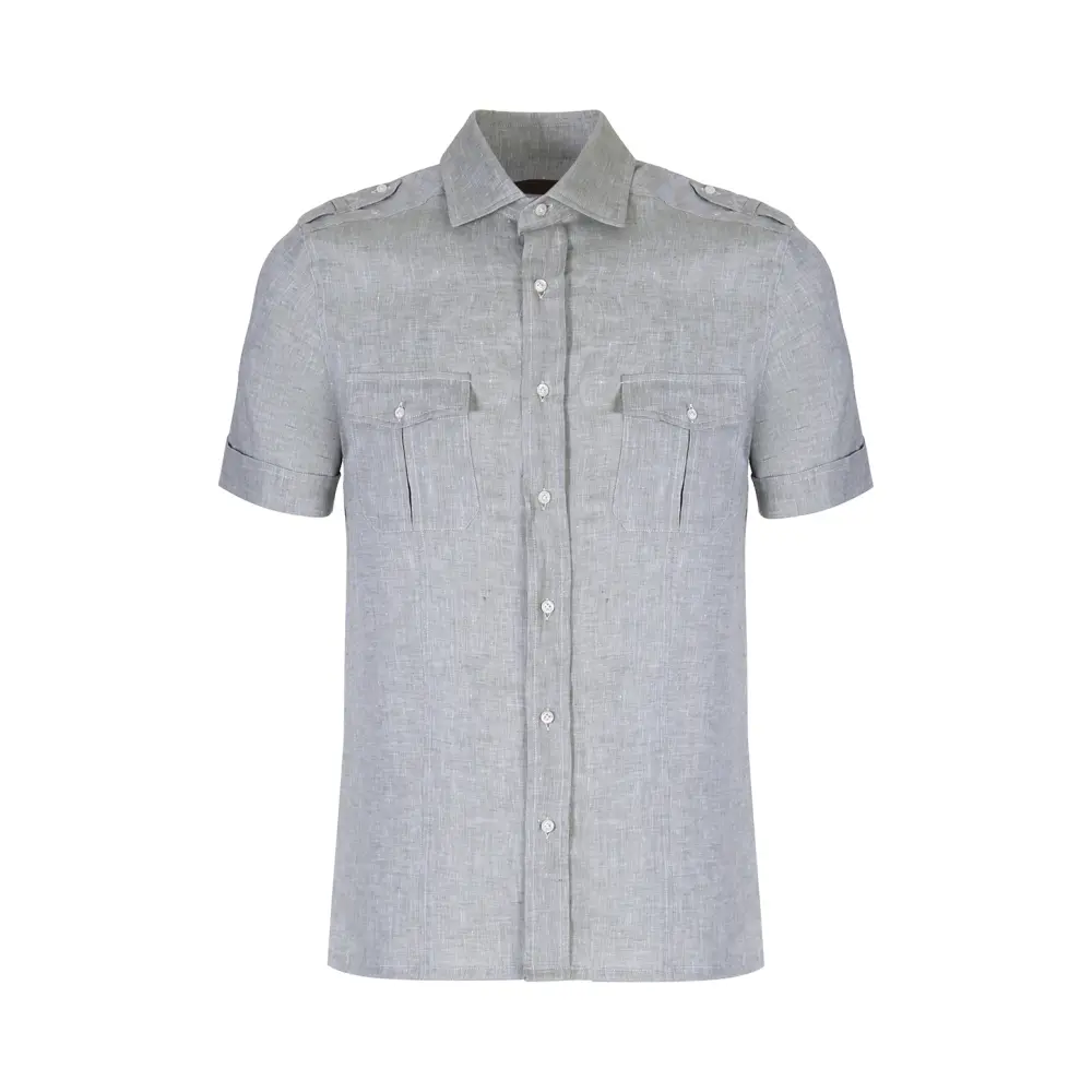 Рубашка Regular Fit льняная