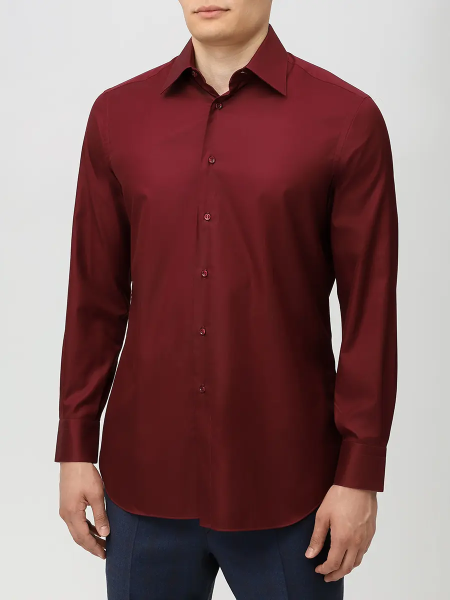 Рубашка Slim Fit хлопковая