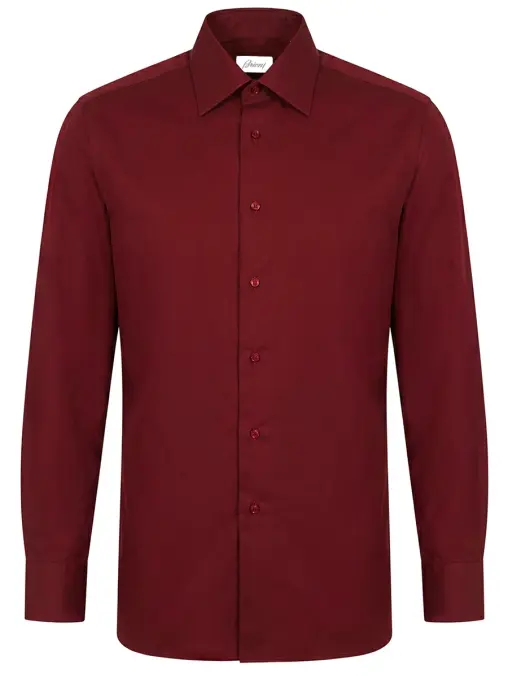 Рубашка Slim Fit хлопковая BRIONI